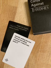 Load image into Gallery viewer, Brand New 2022 (Limited Edition) Cards Against Thrones - IN STOCK!!